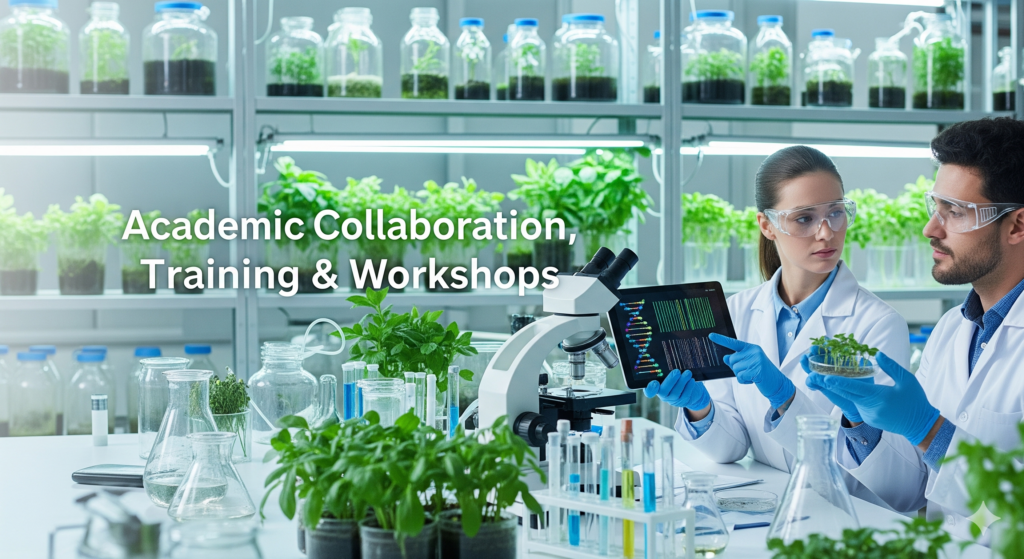 Academic Collaboration, Training & Workshops